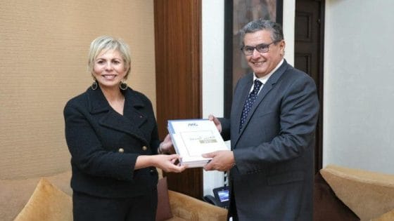 أخنوش يستقبل رئيسة الهيئة المغربية لسوق الرساميل