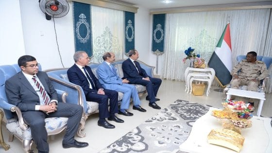 الخرطوم.. التعاون القضائي محور مباحثات بين الداكي ونظيره السوداني