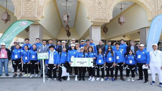 فاس..استقبال وفود البطولة الوطنية المدرسية لفنون الحرب