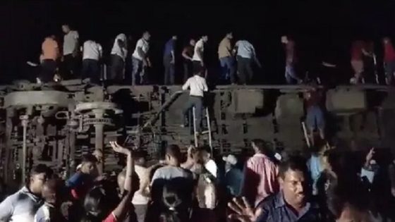 جرحى جراء اصطدام قطاري ركاب وشحن في الهند