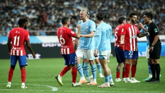 أتلتيكو مدريد يتفوق على مانشستر سيتي
