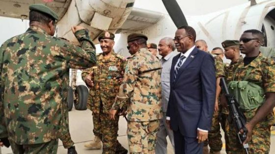 البرهان يعود إلى السودان بعد أول زيارة خارحية منذ الحرب