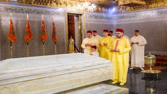 الملك يترحم على روح جده محمد الخامس