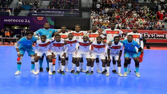 “كان الفوتسال”.. أنغولا يتأهل إلى النهائي