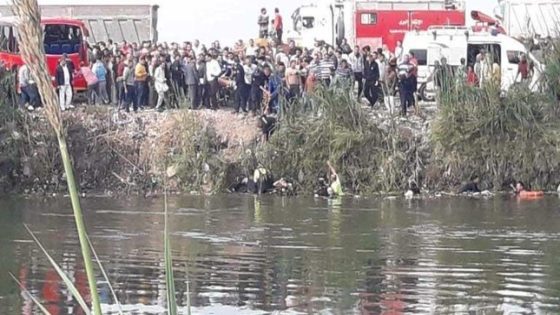 قتلى وجرحى في مصر إثر سقوط حافلة ركاب في النيل
