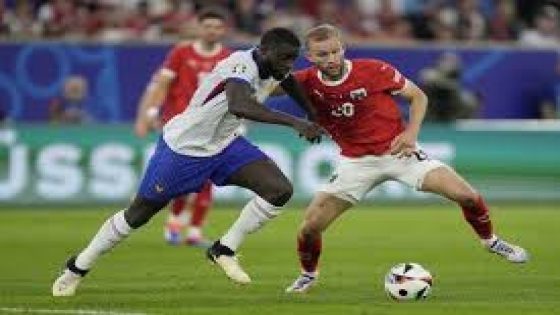 فرنسا تفوز على النمسا في كأس أوروبا