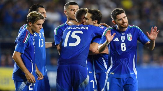 منتخب إيطاليا يحقق فوزه الأول في بطولة يورو 2024