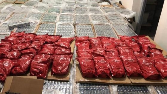 باب سبتة .. ضبط أكثر من 500 كلغ من مادة المعسل المحظورة