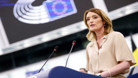 إعادة انتخاب روبرتا ميتسولا على رأس البرلمان الأوربي لولاية ثانية