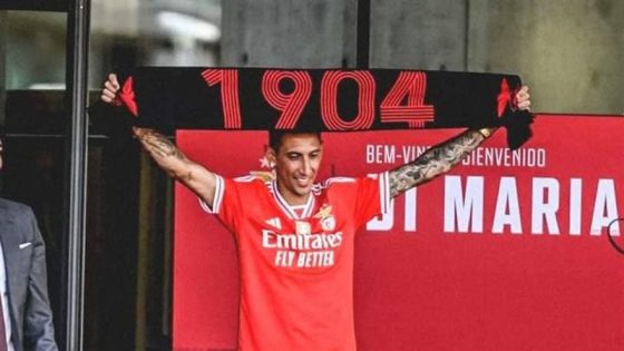 دي ماريا يجدد عقده مع بنفيكا البرتغالي