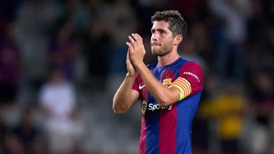 سيرجي روبرتو يغادر برشلونة بعد 14 موسما في صفوفه