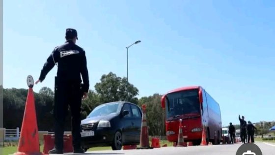 حجز حافلة وتوقيف عدد من المهاجرين بمدخل مدينة العرائش