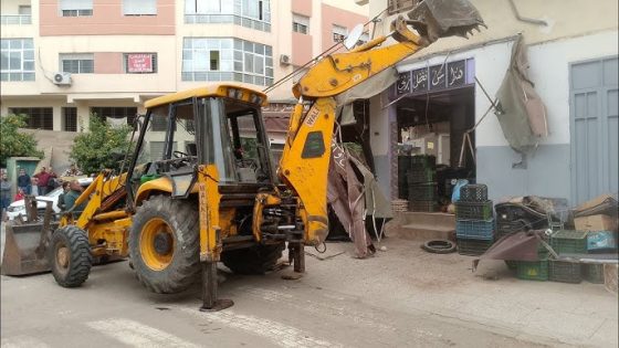 حملات مكثفة لتحرير الملك العمومي بفاس
