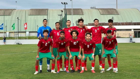 المنتخب المغربي لأقل من 16 سنة يفوز برباعية على نظيره السويسري