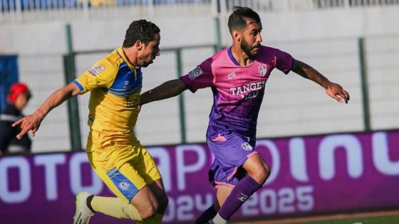 نهضة الزمامرة يتغلب على ضيفه اتحاد طنجة بثنائية