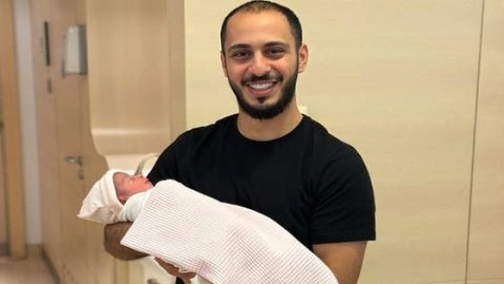 الوليد مقداد يرزق بمولودته الأولى