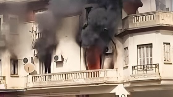 فاس.. اندلاع حريق مهول بعمارة سكنية