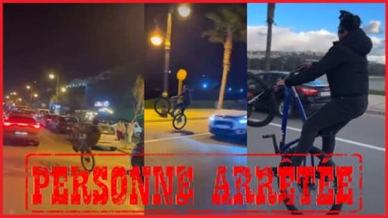 السياقة الاستعراضية تجر شخصا للاعتقال بطنجة