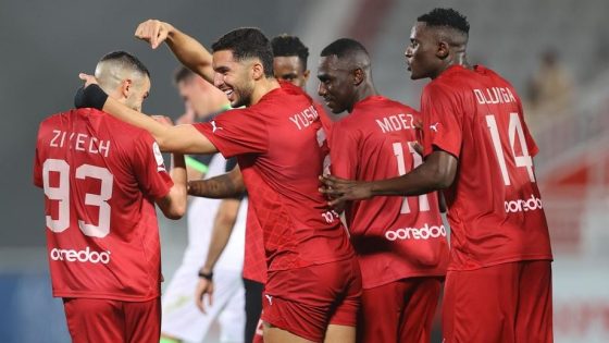 زياش يسجل أول أهدافه بقميص الدحيل