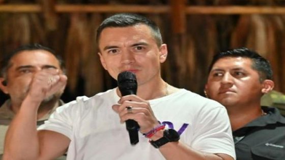 الإكوادور.. إعادة انتخاب دانييل نوبوا رئيسا للبلاد