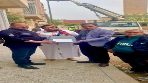 المستشار طارق الحضيض يضيء حي النسيم ويكسب إشادة الساكنة
