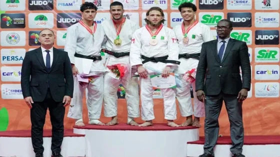 المنتخب المغربي يحرز للجيدو خمس ميداليات