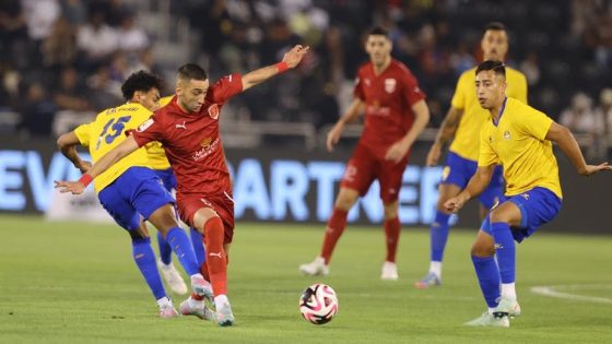 الدحيل يتأهل للمباراة النهائية لكأس قطر لكرة القدم 2025