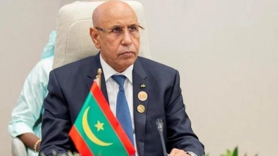 الرئيس الموريتاني يستقبل رئيس مجلس النواب راشيد الطالبي العلمي