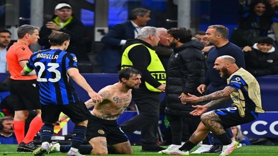 إنتر ميلان يحجز بطاقة التأهل إلى نهائي دوري أبطال أوروبا