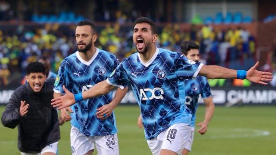 الكرتي يمنح التعادل لبيراميدز أمام ماميلودي سانداونز