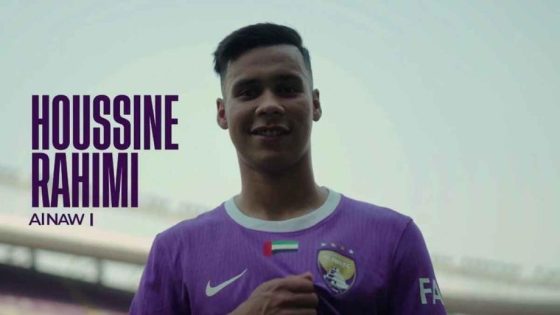 العين الإماراتي يتعاقد مع المهاجم المغربي الحسين رحيمي
