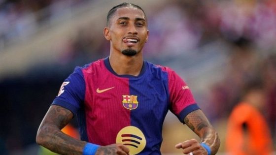 اختيار البرازيلي رافينيا أفضل لاعب في الدوري الإسباني