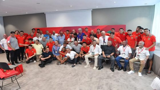 الجامعة الملكية المغربية تقيم حفل استقبال على شرف لاعبين دوليين سابقين