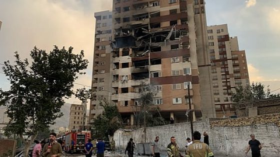 إيران .. إصابة 95 شخصا على الأقل بجروح في الضربات الإسرائيلية