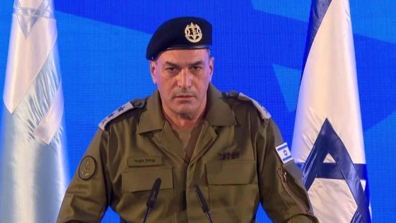 رئيس الأركان الإسرائيلي يقول إن التركيز سيتم الآن على غزة بعد وقف إطلاق النار مع إيران