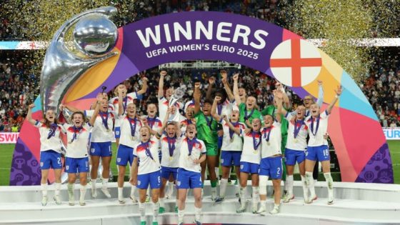 كأس أوروبا للسيدات.. المنتخب الإنجليزي يتوج بلقب البطولة بعد فوزه على إسبانيا بركلات الترجيح