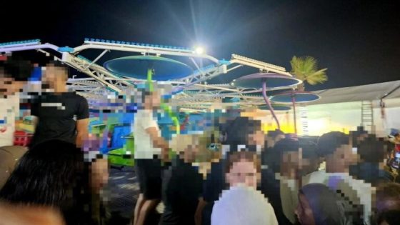 سقوط مروع من أرجوحة في “فيريا” بمرتيل يخلف إصابات خطيرة
