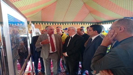 وزير التجهيز والماء يتفقد مشاريع البنية التحتية بإقليم تاونات