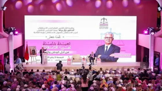 حزب الإستقلال يشيد بالنموذج التنموي والمشاريع التنموية في الأقاليم الجنوبية