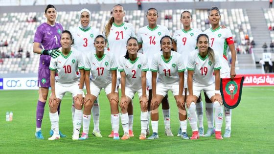 سيدات الأطلس يتعادلن في أول مباراة في كأس أمم إفريقيا