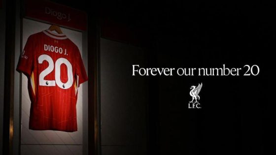 ليفربول يسحب القميص رقم 20 تكريما لجوتا