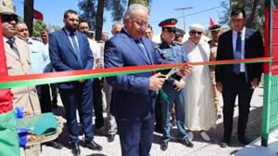 عامل الخميسات يشرف على تدشين عدة محطات لمعالجة المياه الجوفية