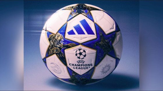 يويفا يكشف عن التصميم الجديد لكرة دوري أبطال أوروبا