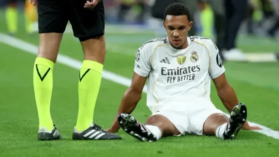 ريال مدريد يعلن إصابة ألكسندر-أرنولد في أوتار الفخذ