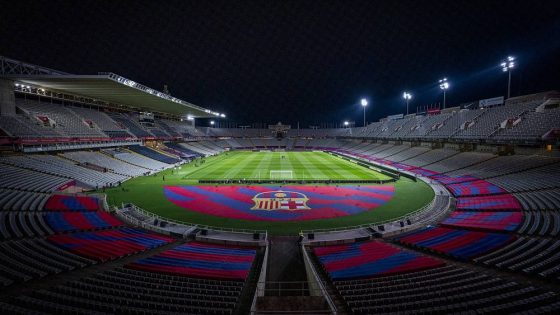 برشلونة يعلن إقامة مباراة باريس سان جيرمان على ملعب “مونتجويك”