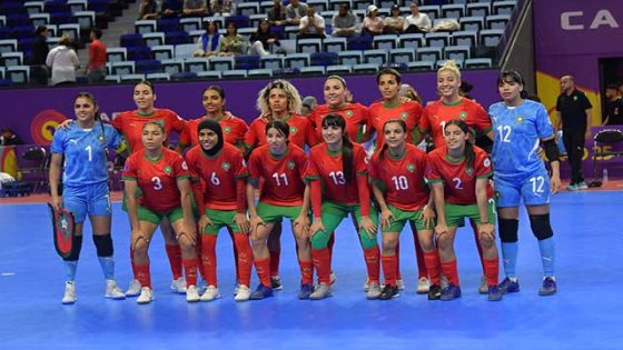 سيدات الفوتصال يواجهن إيطاليا في مباراتين وديتين