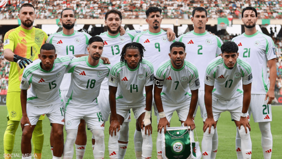 الجزائر تتأهل الى كأس العالم 2026