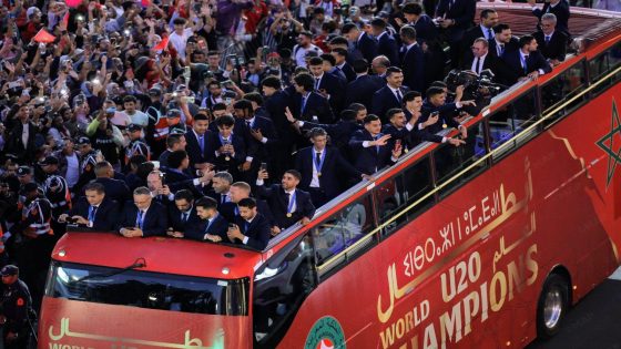 استقبال شعبي جماهيري بالرباط لـ”أشبال الأطلس”.. أبطال العالم لأقل من 20 سنة