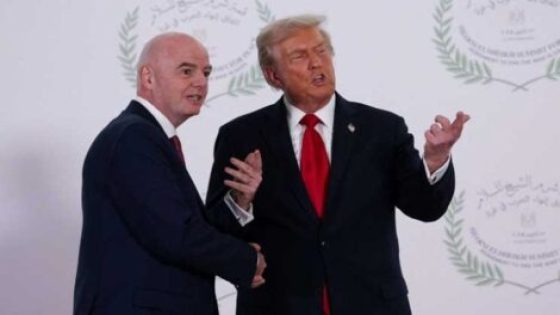 ترامب.. رئيس الفيفا سيدعم نقل مباريات المونديال إلى مدن أخرى إذا لزم الأمر