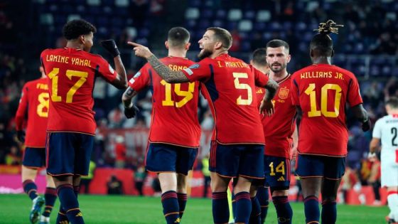 المنتخب الإسباني يتأهل نهائيات كأس العالم للمرة السابعة عشرة في تاريخه